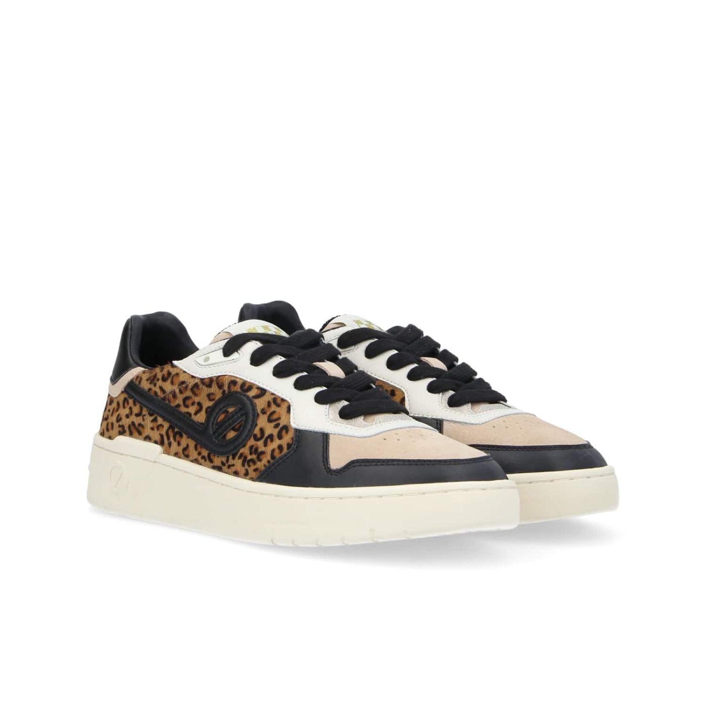 KELLY SNEAKER W  -  P.LEO/SDE/SOFT  - LEOPARDATO/NUDE/NERO/